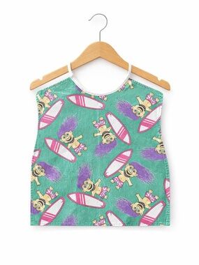 5/$10 Vintage 1980's Trolls Baby Toddler Bib